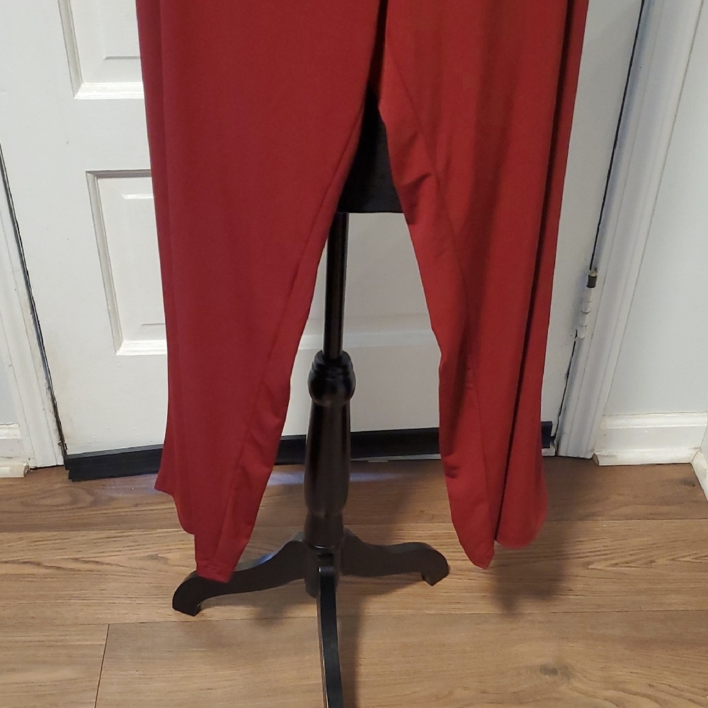 Bob Mackie Burgundy Women's Pants NWT - Picture 6 of 8